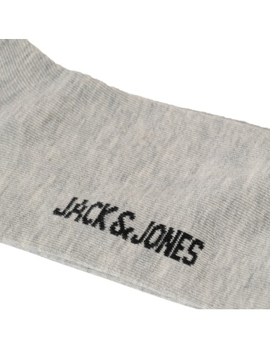 CALCETINES JJDONGO SHORT SOCK NOOS Light Grey Melange/Gris Claro
