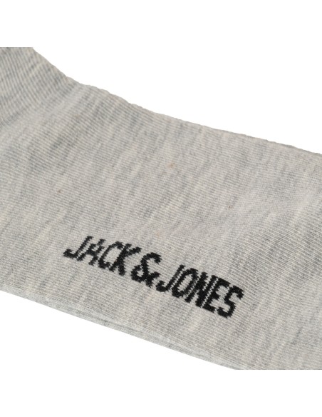 CALCETINES JJDONGO SHORT SOCK NOOS Light Grey Melange/Gris Claro