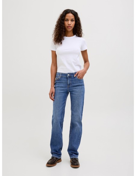 VAQUERO JXNICE SL-STR MW C8220 JEANS DNM NOOS Medium Blue Denim