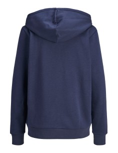 SUDADERA JXABBIE RLX LS EVERY ZIP HOOD SWT NOOS NAVY BLACK JJXX LOGO 2
