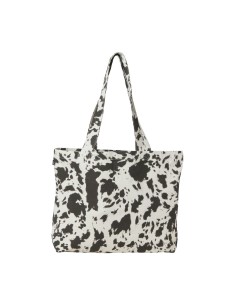 BOLSO JXBETHANY AOP TOTE BAG ACC LN Bone White w. COW AOP 2