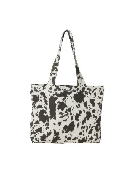 BOLSO JXBETHANY AOP TOTE BAG ACC LN Bone White w. COW AOP