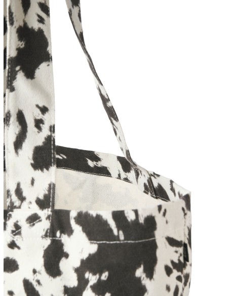 BOLSO JXBETHANY AOP TOTE BAG ACC LN Bone White w. COW AOP