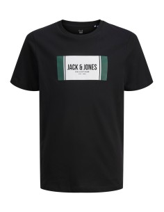 CAMISETA JJHAYATO TEE SS CREW NECK JNR Black