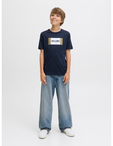 CAMISETA JJHAYATO TEE SS CREW NECK JNR Sky Captain