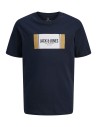CAMISETA JJHAYATO TEE SS CREW NECK JNR Sky Captain