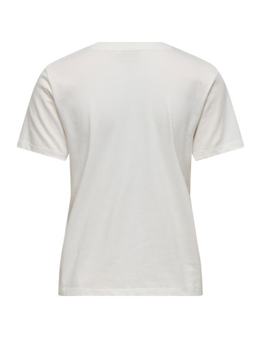 CAMISETA JDYSELMA S/S OPEN EMB TOP JRS NOOS Cloud Dancer LUCKY EMB