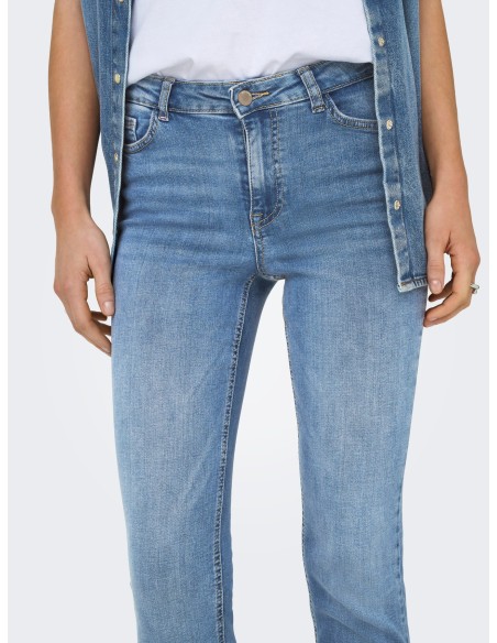 VAQUERO JDYFINA MW SKINNY ANK JNS MB NOOS DNM Medium Blue Denim