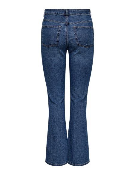 VAQUERO JDYMOON HW BOOTCUT JEANS DARK BLUE DNM Medium Blue Denim