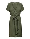 VESTIDO CRUZADO JDYLEA Kalamata/Kaki