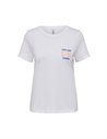 CAMISETA onlLAVA White/Blanco