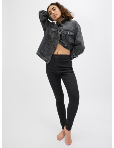 VAQUEROS JXSYDNEY SKINNY HW MS1011A DNM NOOS Black Denim