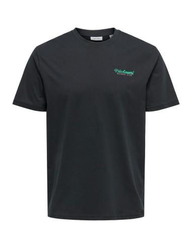 CAMISETA ONSTEN REG SS TEE Jet Black PALM COURTS