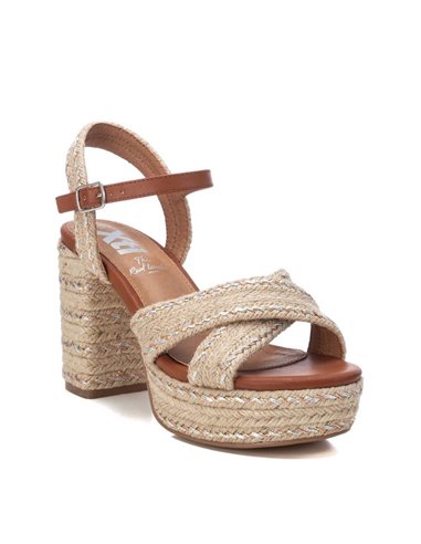 SANDALIA TACÓN YUTE XTI Beige