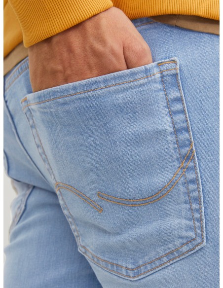 VAQUEROS JJIGLENN JJORIGINAL SQ 330 NOOS Blue Denim