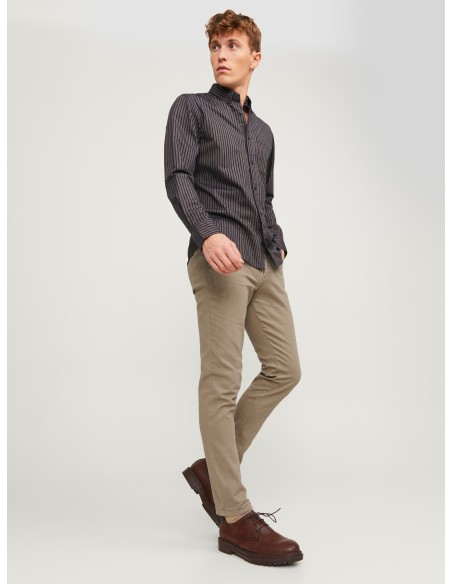 PANTALON CHINO JPSTMARCO DAVE BEIGE NOOS Beige