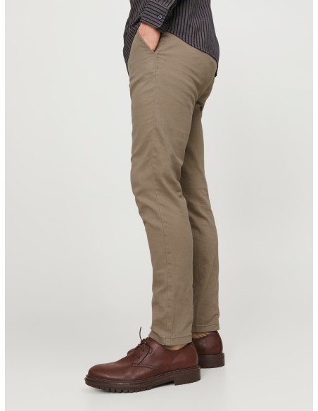 PANTALON CHINO JPSTMARCO DAVE BEIGE NOOS Beige