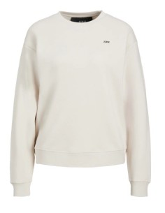 SUDADERA JXABBIE RLX LS EVERY CREW SWT NOOS Moonbeam BLACK JJXX LOGO