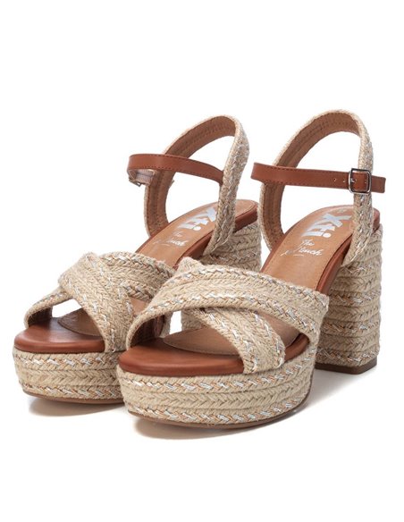 SANDALIA TACÓN YUTE XTI Beige