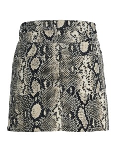 MINI FALDAS JXGELLY HW SKIRT PNT Bone White Snake 2