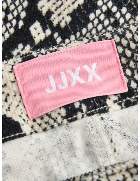 MINI FALDAS JXGELLY HW SKIRT PNT Bone White Snake