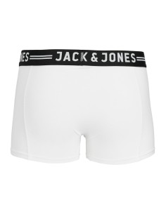PACK 3 BOXER SENSE TRUNKS 3-PACK NOOS Light Grey Melange BLACK & WHITE 2