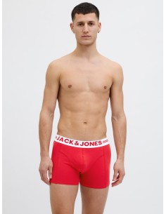PACK 3 BOXER SENSE TRUNKS 3-PACK NOOS Light Grey Melange Dress Blues - Salsa 2
