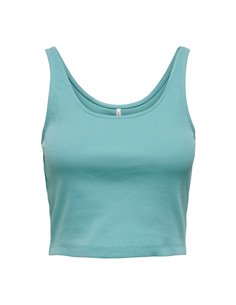 TOP CROP onlNESSA Dusty Turquois/Azulón Turquesa