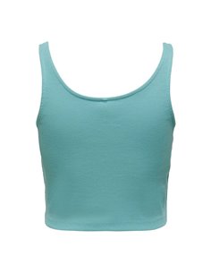 TOP CROP onlNESSA Dusty Turquois/Azulón Turquesa 2