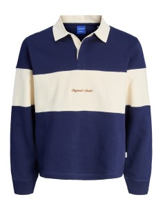 POLO MANGA LARGA JORNORREBRO BLOCKING SWEAT POLO MNI Ocean Cavern