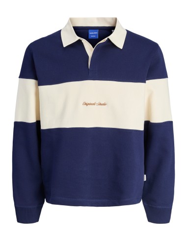POLO MANGA LARGA JORNORREBRO BLOCKING SWEAT POLO MNI Ocean Cavern