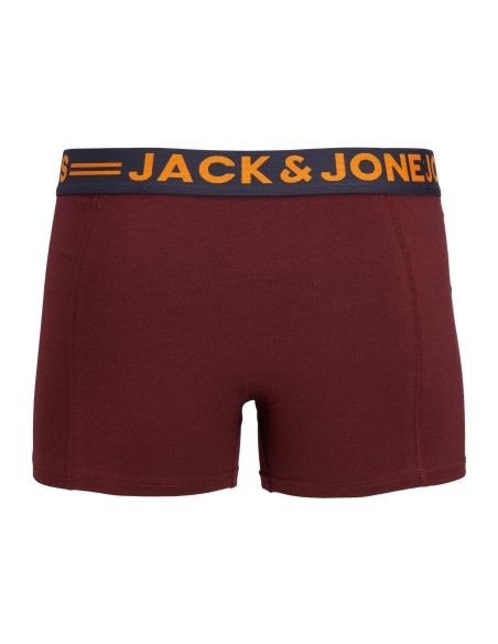 BOXERS JACLICHFIELD TRUNKS 3 PACK NOOS Burgundy