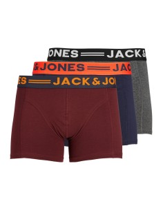 BOXERS JACLICHFIELD TRUNKS 3 PACK NOOS Burgundy