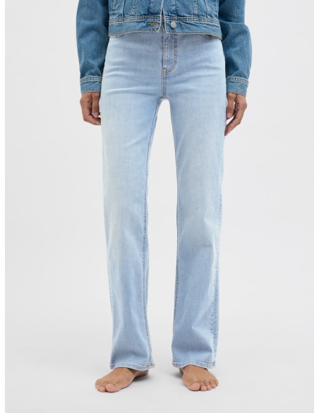 VAQUERO JXNICE SL-STR MW C8219 JEANS DNM NOOS Light Blue Denim