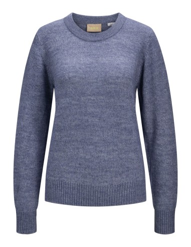 JERSEY JXELVA CREW NECK KNIT Blue Ice