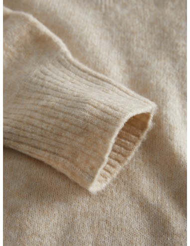JERSEY JXLUCCA DIVERSE V-NECK KNIT SN Fog/Beige