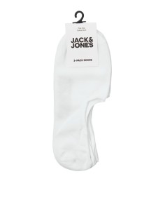 PACK 3 CALCETINES JACDOUGLAS MULTI SHORT SOCK 3 PACK NOOS White White - White