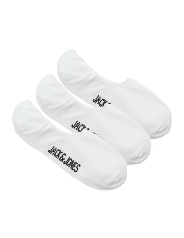 PACK 3 CALCETINES JACDOUGLAS MULTI SHORT SOCK 3 PACK NOOS White White - White