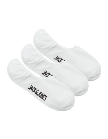 PACK 3 CALCETINES JACDOUGLAS MULTI SHORT SOCK 3 PACK NOOS White White - White