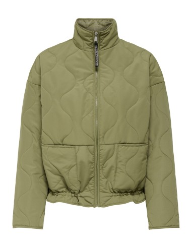 CAZADORA JDYNELLA LIFE SHORT QUILT JACKET OTW SGO Dried Herb DTM EMBOSSED MINI JDY LINING