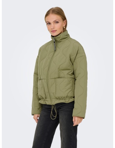 CAZADORA JDYNELLA LIFE SHORT QUILT JACKET OTW SGO Dried Herb DTM EMBOSSED MINI JDY LINING