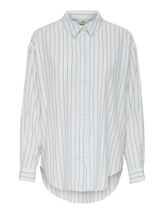 BLUSA JDYAMONIA LIFE L/S LOOSE SHIRT WVN White PHANTOM