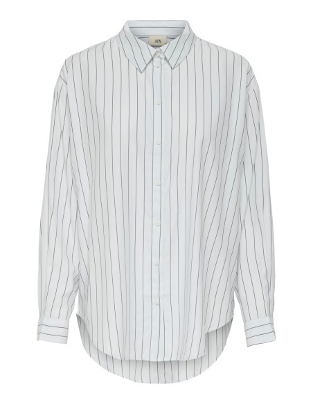 BLUSA JDYAMONIA LIFE L/S LOOSE SHIRT WVN White PHANTOM