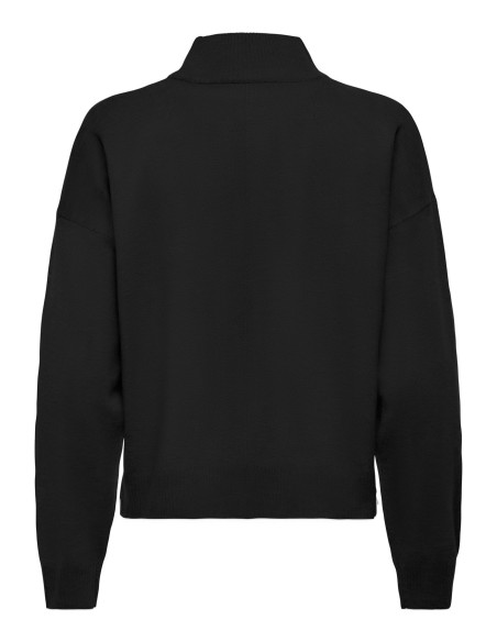 JERSEY JDYAMORE LIFE L/S HN PULLOVER KNT Black