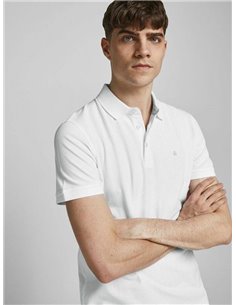 POLO BÁSICO JJEPAULOS White TONAL/Blanco 2