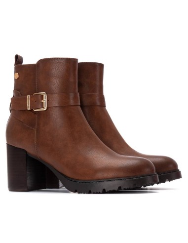 Botin de mujer con tacón Xti 144300 Camel