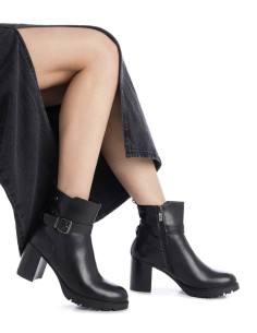 Botin de mujer con tacón Xti 144300 Negro 2
