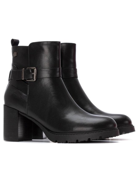Botin de mujer con tacón Xti 144300 Negro