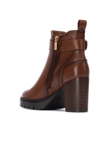 Botin de mujer con tacón Xti 144521 Camel