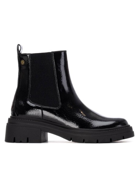 Botin de mujer plano Xti 144297 Negro